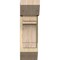 Ekena Millwork Merced Slat Rough Sawn Bracket w/ Offset Brace, Douglas Fir, 8"W x 18"D x 26"H BKT0806X18X26MRC06RDF - alternate 2